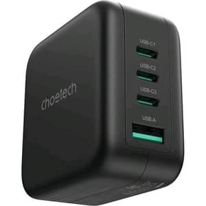 Choetech NexGen GaN Wall Charger With Multi Pins 70W Black