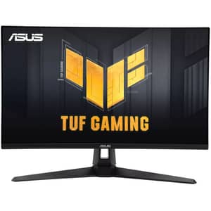Asus TUF Gaming Monitor 27" Flat, 4K UHD, Fast IPS Panel, ELMB Sync, G-Sync Compatible, HDR10, 160 Hz, 1 ms (GtG) (VG27UQ1A)