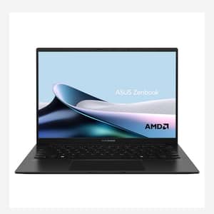 Asus Zenbook 14 (2025) AI+PC - Ryzen AI 7 350 / 14inch 3K / 1TB SSD / 32GB RAM / Shared AMD Radeon Graphics / Windows 11 Home / English & Arabic Keyboard / Jade Black / Middle East version - [UM3406KA-PP147W]