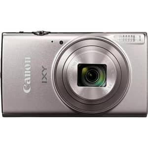 Canon IXY 20MP Compact Digital Camera with 8× Optical Zoom and HD 720p Video -Silver
