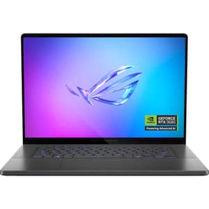 Asus ROG Zephyrus G16 Gaming (2025) Laptop - 2nd Series / Intel Core Ultra 9-285H / 16inch 2.5K / 2TB SSD / 64GB RAM / 24GB NVIDIA GeForce RTX 5090 Graphics / Windows 11 Home / English& Arabic Keyboard / Eclipse Gray/-[GU605CX-QR11