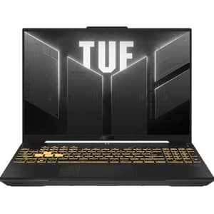 Asus TUF F16 Gaming (2025) Laptop - 13th Gen / Intel Core i7-13620H / 16inch WUXGA / 1TB SSD / 16GB RAM / 6GB NVIDIA GeForce RTX 4050 Graphics / Windows 11 Home / English & Arabic Keyboard / Mecha Gray / Middle East Version - [FX607VU-RL031W]