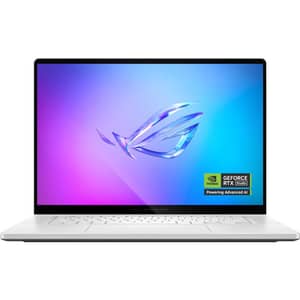 Asus ROG Zephyrus G16 Gaming (2025) Laptop - 2nd Series / Intel Core Ultra 9-285H / 16inch 2.5K / 1TB SSD / 64GB RAM / 12GB NVIDIA GeForce RTX 5070 Grapahics / Win11 Home / English & Arabic Keyboard / Platinum White / Middle East Version-[GU605CR-QR216W]