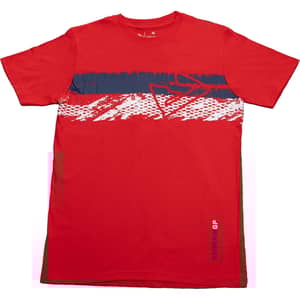 Bic Cotton Adult T-Shirt Red/Navy Large