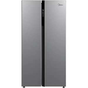 ثلاجة جانبية انفرتر من ميديا 510 لتر لون فضي