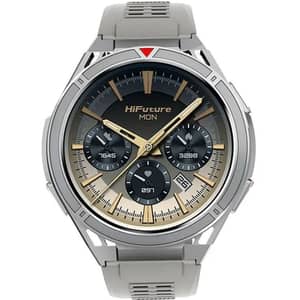 HiFuture Active 1.43″ AMOLED Smartwatch with Fitness Tracking - Silver