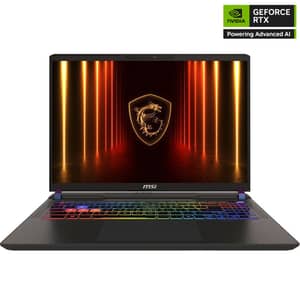 MSI Vector 16 HX AI Gaming (2025) Laptop – NVIDIA GeForce RTX 5070 Ti Graphics 12GB / Intel Core Ultra 9-275HX - 2nd Series / 16inch QHD+ / 1TB SSD / 32GB RAM / Windows 11 Home / English & Arabic Keyboard / Cosmos Gray / Middle East Version – [A2XWHG]