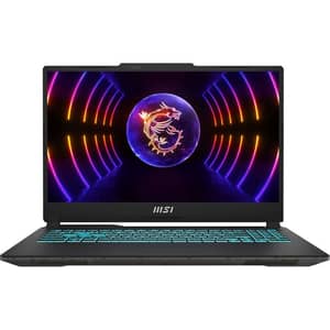 MSI Cyborg 15 Gaming (2025) Laptop - 13th Gen / Intel Core i7-13620H / 15.6inch FHD / 1TB SSD / 16GB RAM / 8GB NVIDIA GeForce RTX 4060 Graphics / Windows 11 Home / English & Arabic Keyboard / Translucent Black / Middle East Version - [A13VF]