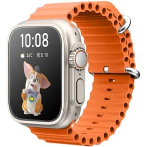 Telux Evo 9 2.02″ FHD Smartwatch with Bluetooth Calling & Health Suite - Silver