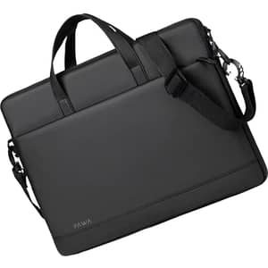 Pawa ECO Laptop Messenger Bag Black 13Inch