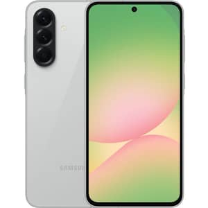 سامسونج جالكسي A56 (128 جيجابايت، 8 جيجابايت) يدعم 5G لون رمادي فاتح