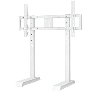 Table Top TV Stand For 55"-90" TV, VESA 800x400 mm, White - UT7001WHT