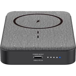 Swiss Military Power Bank 10000mAh Grey - SM-PB-10K-MAGCHARGE-STAND-GRY