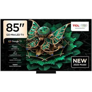 TCL 85inch C7K 4K QD Mini LED Google Television (2025 Model)