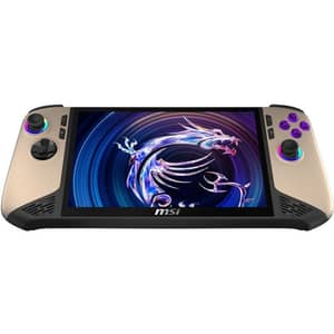 MSI Claw 8 AI+ (2025) Copilot+PC - 2nd Series / Intel Core Ultra 7-258V / 8inch FHD+ / 1TB SSD / 32GB RAM / 16GB Intel Arc 140V Graphics / Windows 11 Home / Sandstorm / Middle East Version - [A2VM]