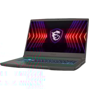 MSI Thin 15 Gaming (2025) Laptop - 13th Gen / Intel Core i7-13620H / 15.6inch FHD / 512GB SSD / 8GB RAM / 4GB NVIDIA GeForce RTX 3050 Graphics / Windows 11 Home / English & Arabic Keyboard / Cosmos Grey / Middle East Version - [B13UC]