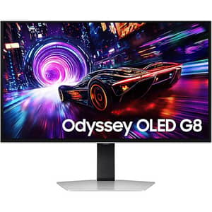 Samsung Odyssey G8 Gaming Monitor 27" Flat, UHD 4K, OLED Panel, FreeSync Premium Pro, 240 Hz, 0.03 ms (GtG) (LS27FG810SMXUE)