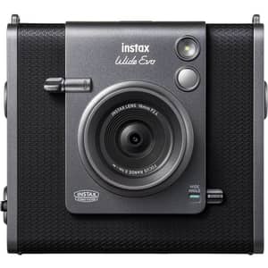 Fujifilm Instax Wide Evo Hybrid Instant Camera Grey