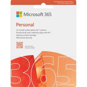 Microsoft Office M365 Personal 12 months Renewal