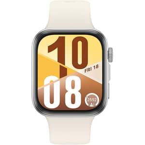 Huawei Watch Fit 4 - 46.2mm AMOLED Display, Fitness Tracking, Smartwatch, White