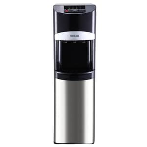 Ocean Bottom-loading water Dispenser 3 Taps, Stainless Steel, OCMWDB 335