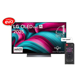 LG 55" OLED evo AI C5 4K 144Hz Smart TV with AI Magic Remote Dolby webOS25 - OLED55C56LA (2025 Model)