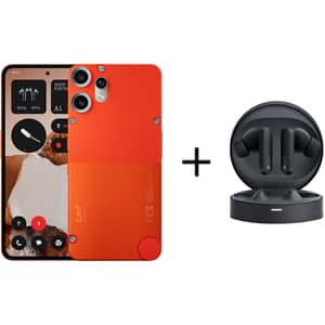 CMF By Nothing Phone 2 Pro 5G 128GB 8GB RAM Orange Dual Sim Smartphone - A024 + CMF Buds Pro (Assorted Color)
