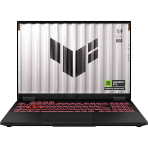 Asus TUF A16 Gaming (2025) Laptop - AMD Ryzen 9-8940HX / 16inch WQXGA / 1TB SSD / 16GB RAM / 8GB NVIDIA GeForce RTX 5070 Graphics / Windows 11 Home / English & Arabic Keyboard / Jaeger Gray / -