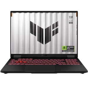 Asus TUF A16 Gaming (2025) Laptop - AMD Ryzen 7-260 / 16inch FHD+ / 512GB SSD / 16GB RAM / 8GB NVIDIA GeForce RTX 5050 / Windows 11 Home / English & arabic Keyboard / Jaeger Gray / -