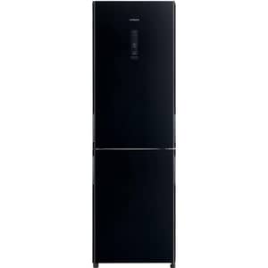 Hitachi Bottem Freezer 330L Glass Black - RBG410PUK6X4GBK