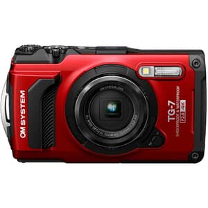 Om System Tough Digital Camera Red - TG-7
