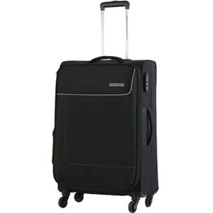 American Tourister 1 Pc Expandable Jamaica Spinner Luggage Trolley Case Black - 251-2501-005200