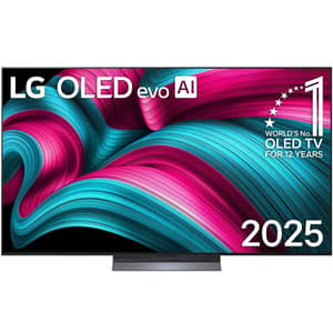 LG 65inch OLED evo AI C5 4K Smart Televison (2025 Model) - OLED65C56LA.AMEQLJD