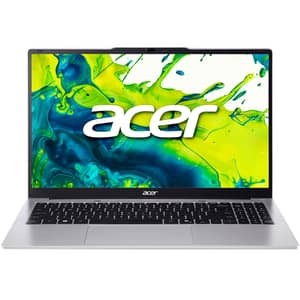 Acer Aspire Lite 15 (2025) Laptop - 13th Gen / Intel Core i7-13620H / 15.6inch FHD / 1TB SSD / 16GB RAM / Windows 11 Home / English & Arabic Keyboard / Light Silver / Middle East Version - [AL15-72P-79LC]