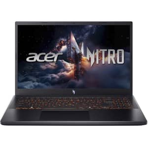 Acer Nitro V 15 Gaming (2025) Laptop - 13th Gen / Intel Core i9-13900H / 15.6inch FHD / 1TB SSD / 16GB RAM / 8GB NVIDIA GeForce RTX 5060 Graphics / Windows 11 Home / English & Arabic Keyboard / Obsidian Black / -