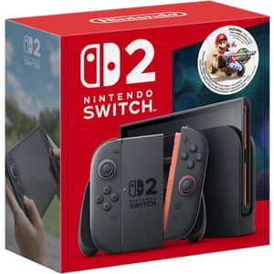 Nintendo Switch 2 Gaming Console 256GB Black + Mario Kart World - International Version - BEE-S-KB6LA(U6G)