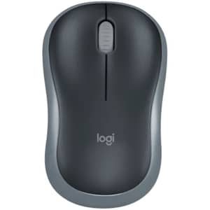 Logitech M185 Wireless Mouse Gray - 910-003888