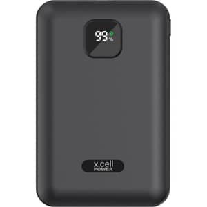 Xcell Power Bank 10000mAh Black - XL-PC-10K-30WPD-2C1A-LED