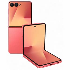 Samsung Galaxy Z Flip7 5G 256GB 12GB RAM Coral Red AI Smartphone - Middle East Version