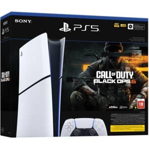 Sony PlayStation 5 Digital Console White + Call Of Duty Black Ops 6