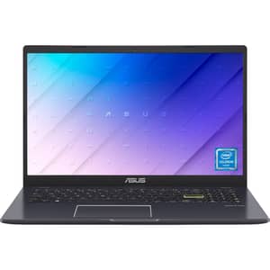 Asus Vivobook Go 15 (2025) Laptop - Intel Celeron-N4500 / 15.6inch HD / 128GB SSD / 4GB RAM / Shared Intel HD Graphics / Windows 11 Home / English & Arabic Keyboard / Star Black / Middle East Version - [E510KAB-BR1140WS]