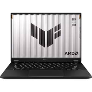 Asus TUF A14 Gaming (2025) Laptop - AMD Ryzen AI 7-350 / 14inch WQXGA / 1TB SSD / 16GB RAM / 8GB NVIDIA GeForce RTX 5060 Graphics / Windows 11 Home / English & Arabic Keyboard / Jaeger Grey / Middle East Version - [FA401KM-G161W]