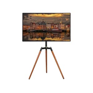 BEETEC Tripod TV Floor Stand 32–65 Inch Flat Screen TVs, VESA 600x400mm, Black TF-FS109B