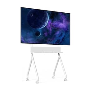 Beetec Mobile TV Stand 50-86 Inch White - TF-RG8W