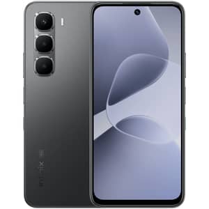 Infinix HOT 60 5G 128GB 6GB RAM Sleek Black Dual Sim Smartphone