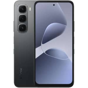 Infinix HOT 60i 4G 256GB 8GB RAM Sleek Black Dual Sim Smartphone