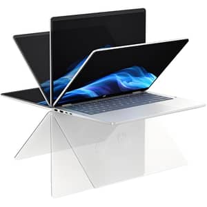 HP Omnibook 5 Flip 2-in-1 Convertible (2023) Laptop - 13th Gen / Intel Core i3-1315U / 14inch 2K / 512GB SSD / 8GB RAM / Shared Intel UHD Graphics / Windows 11 Home / En & Ar Keyboard / Touch Display / Glacier Silver / - [14FP0001N