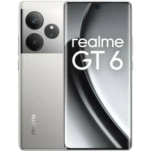 Realme GT 6 5G 256GB 12GB RAM Fluid Silver Dual Sim