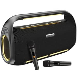 HiFuture Bluetooth Speaker With Dual Mic Black - MusicBox300