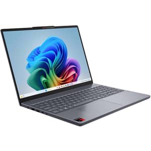 Lenovo IdeaPad Slim 3 15Q8X10 (2025) Copilot+ PC - Snapdragon X - X1-26-100 / 15.3inch WUXGA / 512GB SSD / 16GB RAM / Shared Qualcomm Adreno GPU Graphics / Windows 11 Home / English & Arabic Keyboard / Luna Grey / Middle East Version - [83N3001WAX]